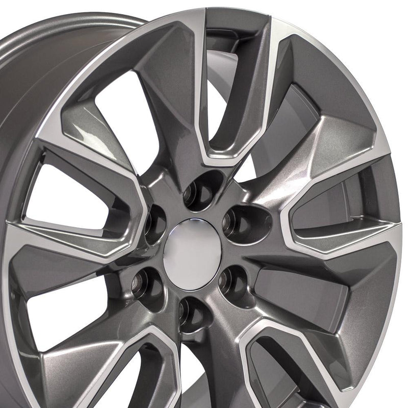 Wheel 20in Replica CV32 fits Chevrolet Silverado 20x9 Machined