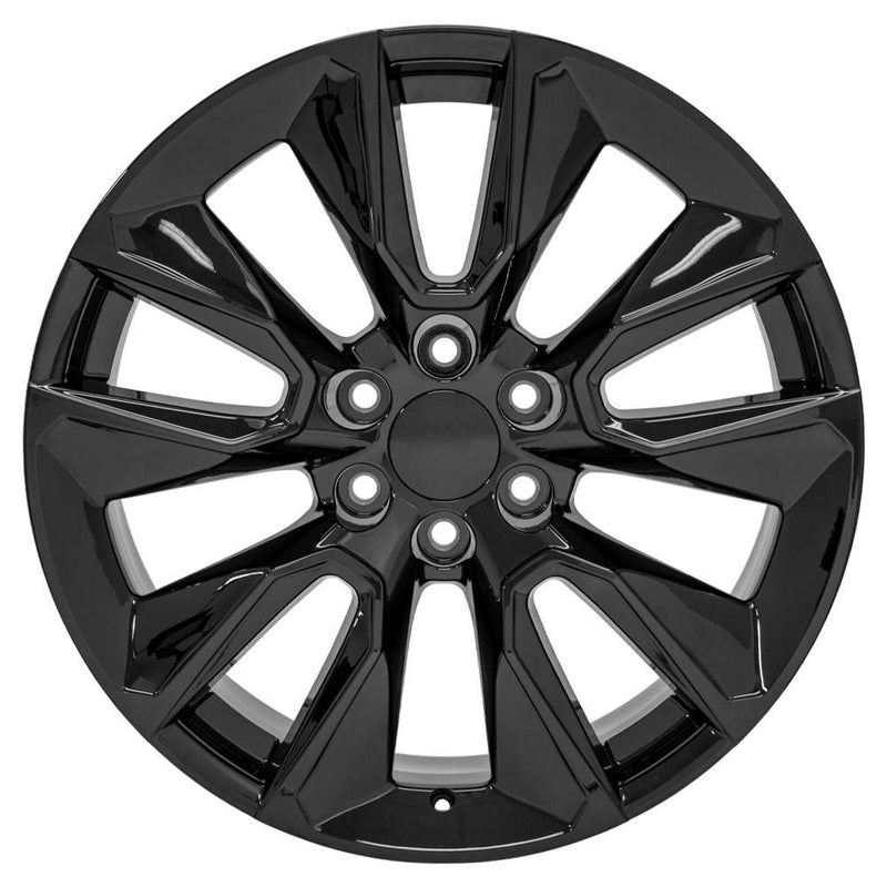 Wheel 22in Replica CV32 fits Chevrolet Silverado 1500 22x9 Black
