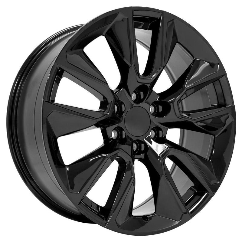 Wheel 22in Replica CV32 fits Chevrolet Silverado 1500 22x9 Black