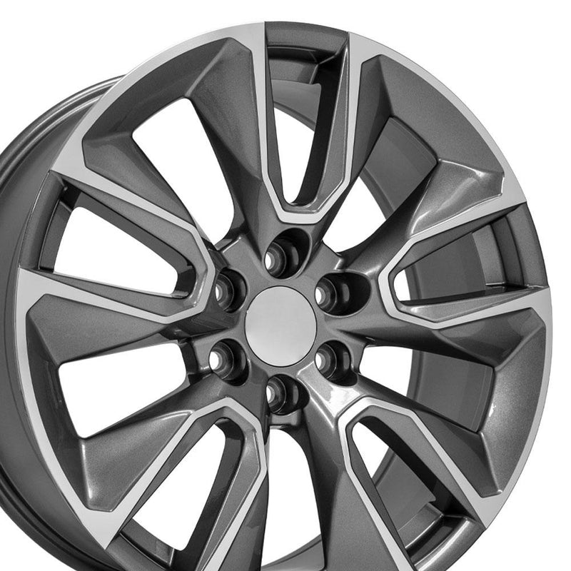 Wheel 22in Replica CV32 fits Chevrolet Silverado 1500 22x9 Gunmetal