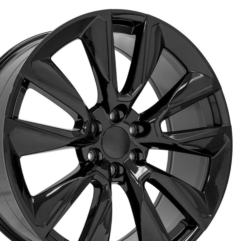 Wheel 24in Replica CV32 fits Chevrolet Silverado 1500 24x10 Black