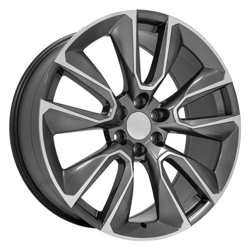 Wheel 24in Replica CV32 fits Chevrolet Silverado 1500 24x10 Gunmetal