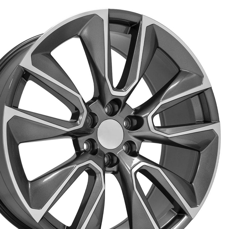 Wheel 24in Replica CV32 fits Chevrolet Silverado 1500 24x10 Gunmetal