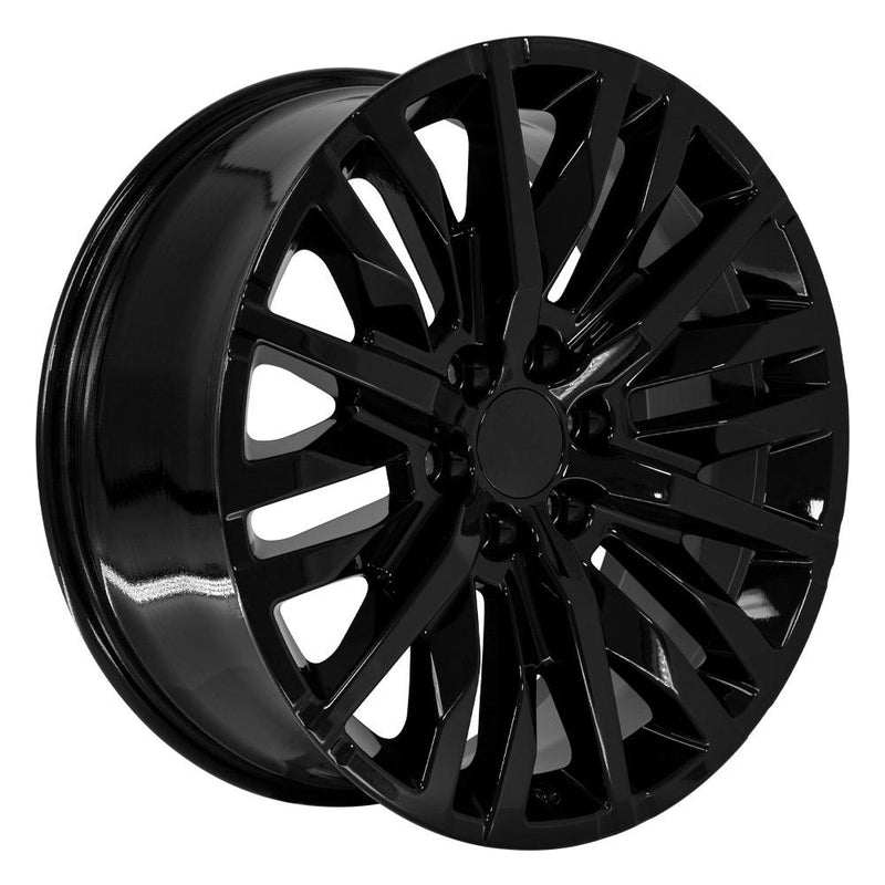 Wheel 22in Replica CV33 fits GMC Sierra 1500 22x9 Gloss Black