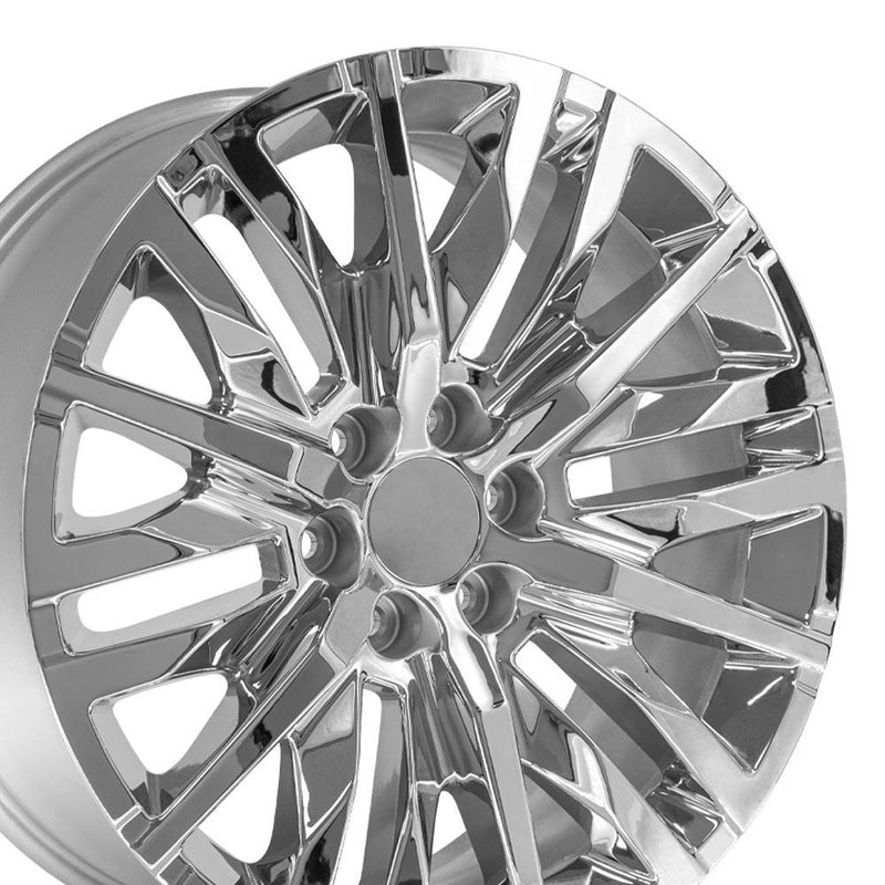 Wheel 22in Replica CV33 fits GMC Sierra 1500 22x9 Chrome