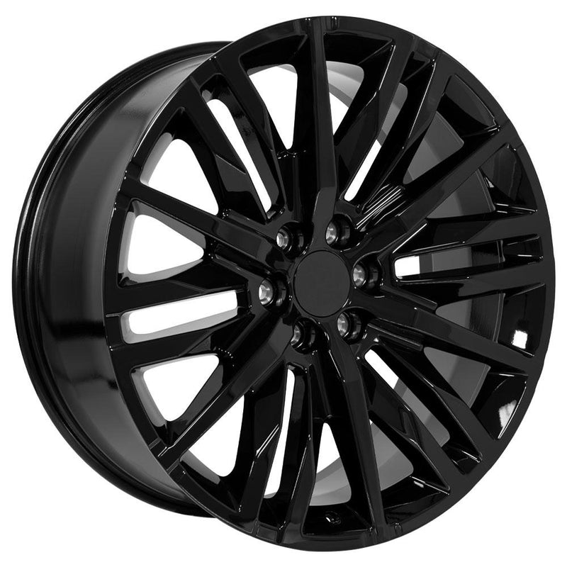Wheel 24in Replica CV33 fits GMC Sierra 1500 24x10 Gloss Black