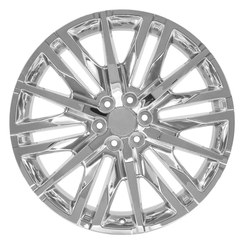 Wheel 24in Replica CV33 fits GMC Sierra 1500 24x10 Chrome