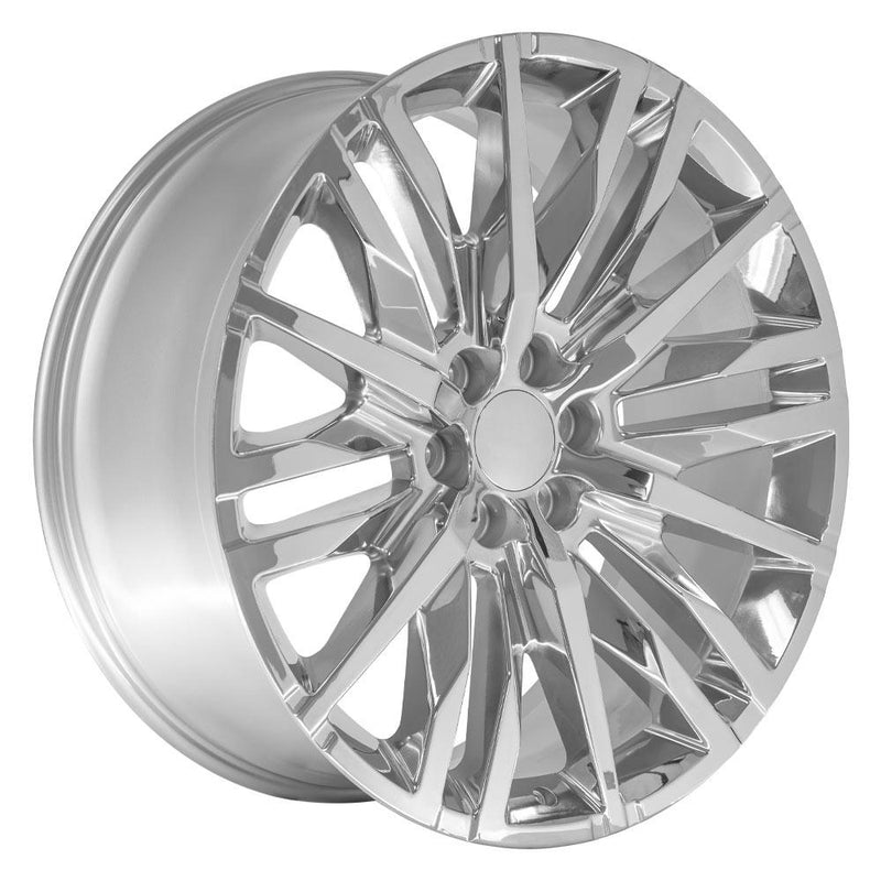 Wheel 24in Replica CV33 fits GMC Sierra 1500 24x10 Chrome