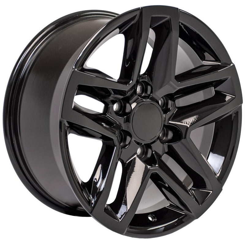Wheel 18in Replica CV34B fits Chevrolet Silverado 18x8.5 Black