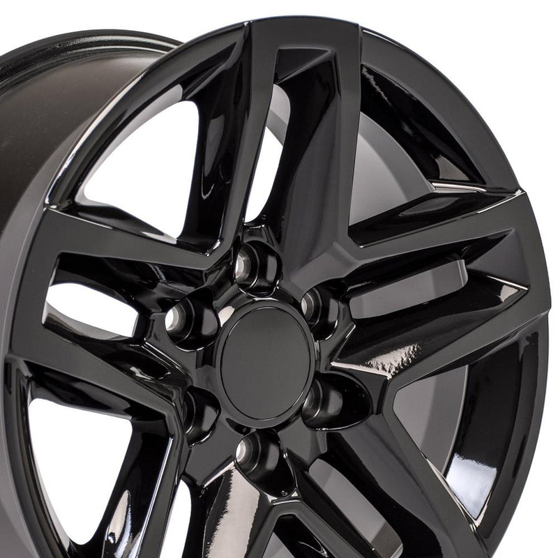 Wheel 18in Replica CV34B fits Chevrolet Silverado 18x8.5 Black