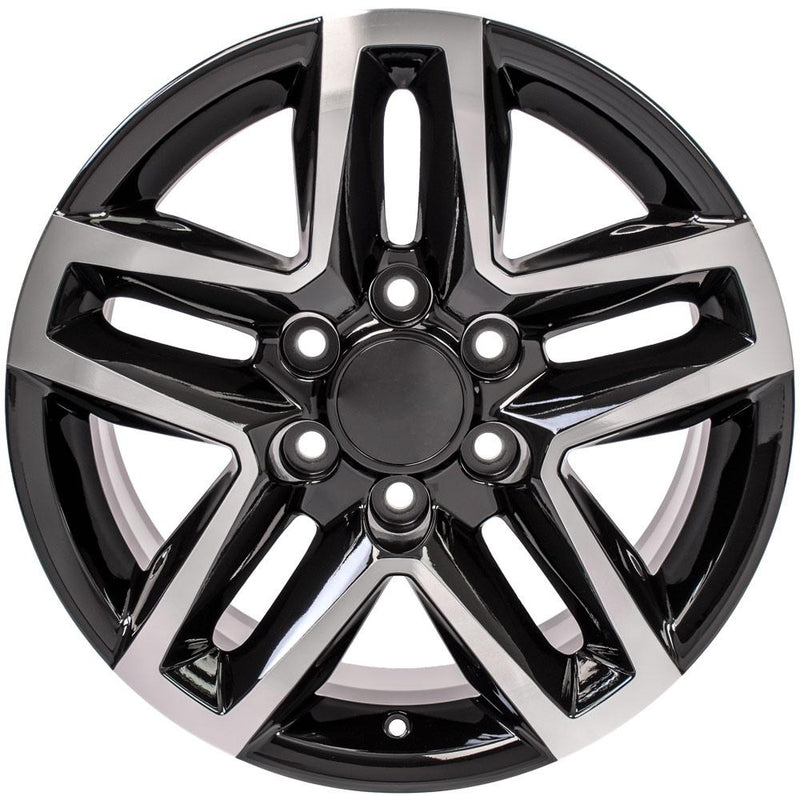 Wheel 18in Replica CV34B fits Chevrolet Silverado 18x8.5 Machined