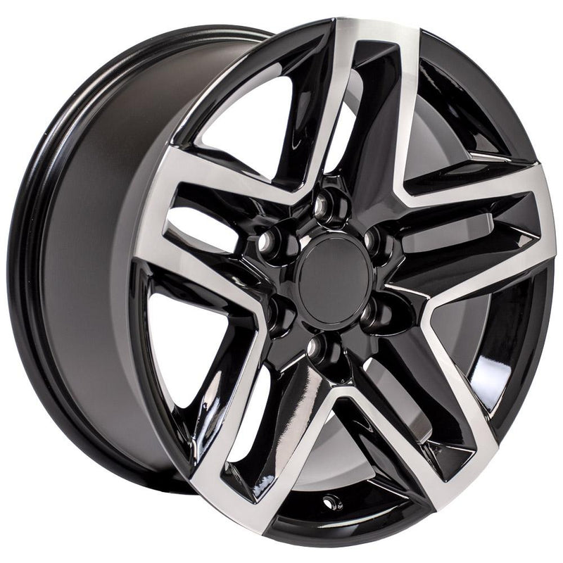 Wheel 18in Replica CV34B fits Chevrolet Silverado 18x8.5 Machined