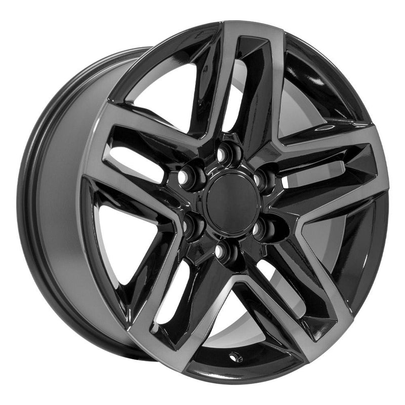Wheel 18in Replica CV34B fits Chevrolet Silverado 18x8.5 Machined Tinted