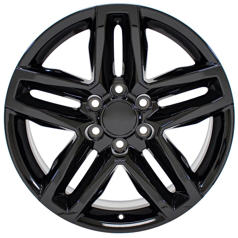 Wheel 20in Replica CV34B fits Chevrolet Silverado 1500 20x9 Gloss Black
