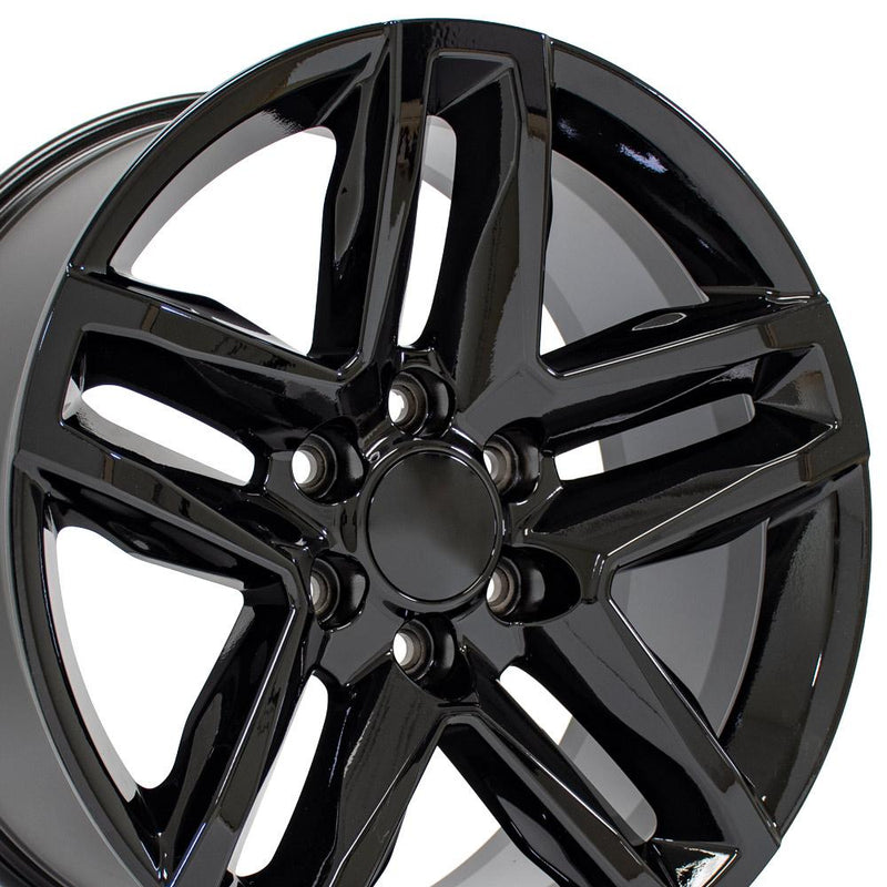 Wheel 20in Replica CV34B fits Chevrolet Silverado 1500 20x9 Gloss Black
