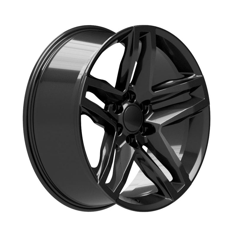 Wheel 22in Replica CV34B fits Chevrolet Silverado 22x9 Gloss Black