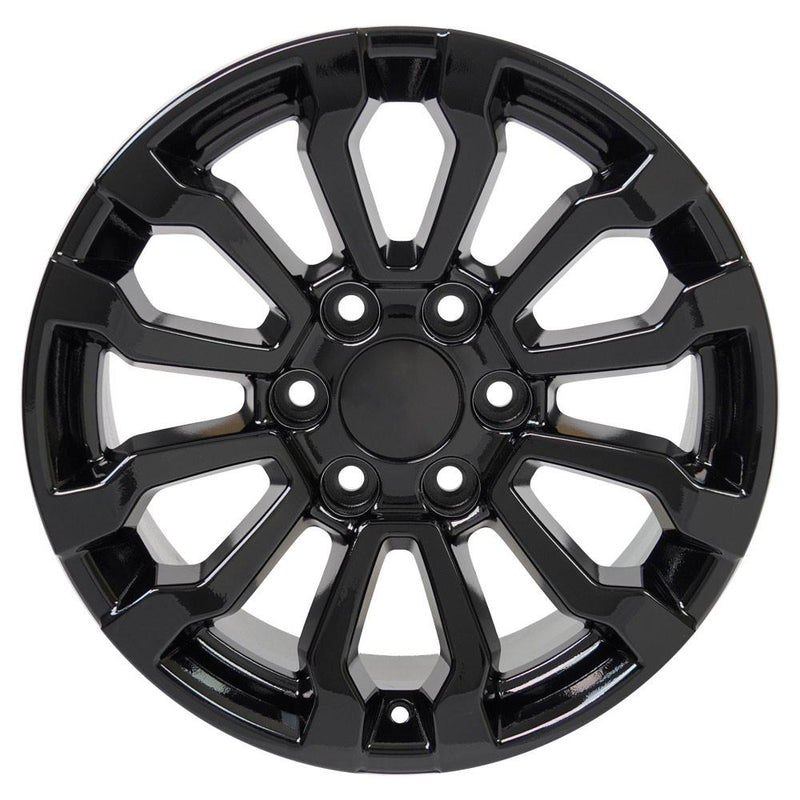 Wheel 18in Replica CV35 fits GMC Sierra 18x8.5 Black