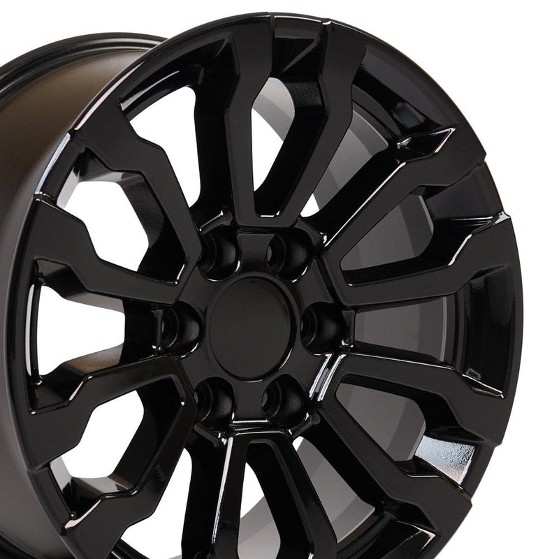 Wheel 18in Replica CV35 fits GMC Sierra 18x8.5 Black