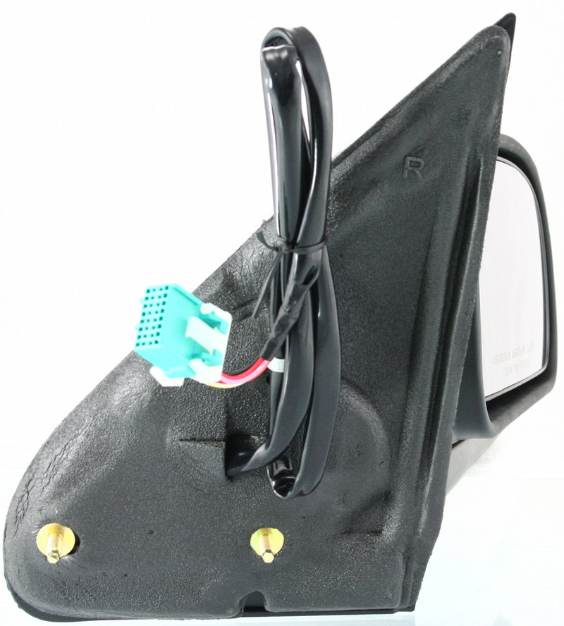 Passenger Side Mirror, Power, Power Folding, Heated, Textured Black, W/o Signal Light | GM1321322