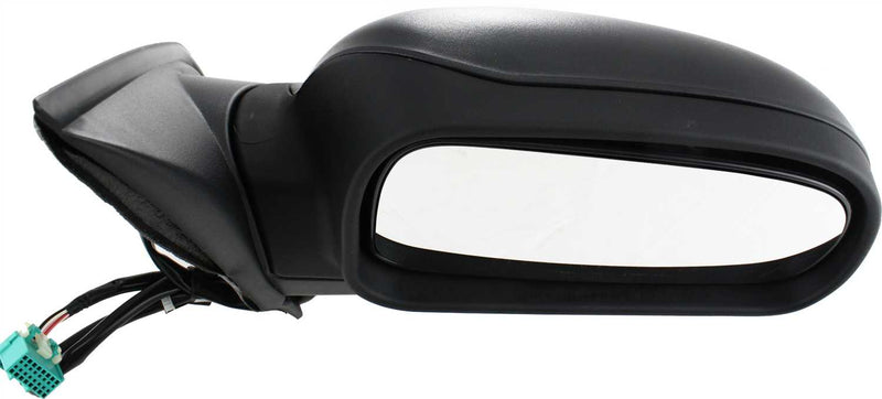 Passenger Side Mirror, Power, Power Folding, Heated, Textured Black, W/o Signal Light | GM1321322