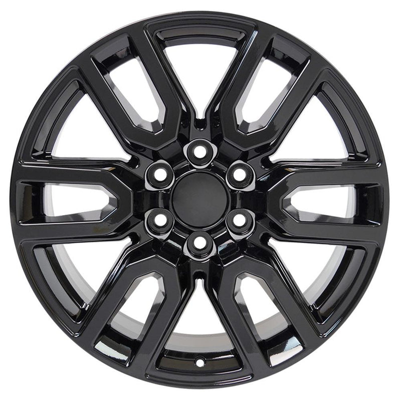 Wheel 20in Replica CV36 fits GMC Sierra 20x9 Black