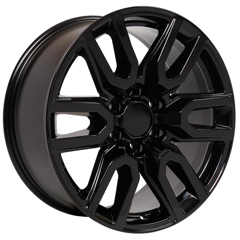 Wheel 20in Replica CV36 fits GMC Sierra 20x9 Black