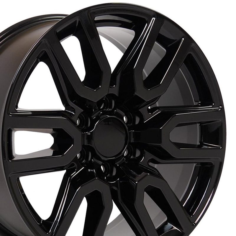 Wheel 20in Replica CV36 fits GMC Sierra 20x9 Black