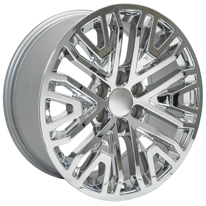 Wheel 20in Replica CV37 fits GMC Sierra 1500 20x9 Chrome