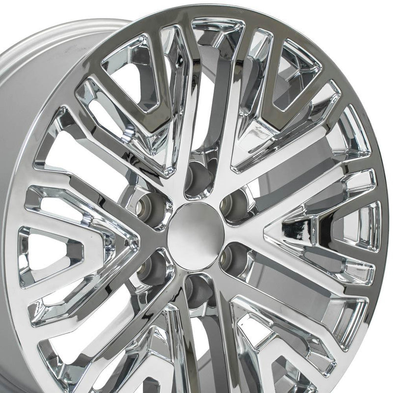 Wheel 20in Replica CV37 fits GMC Sierra 1500 20x9 Chrome
