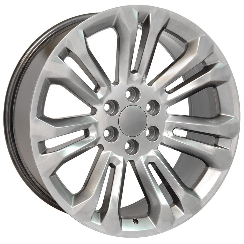 Wheel 22in Replica CV43 fits Chevrolet Silverado 22x9 Hyper