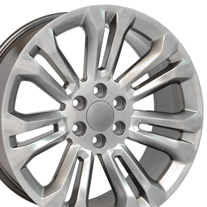 Wheel 22in Replica CV43 fits Chevrolet Silverado 22x9 Hyper