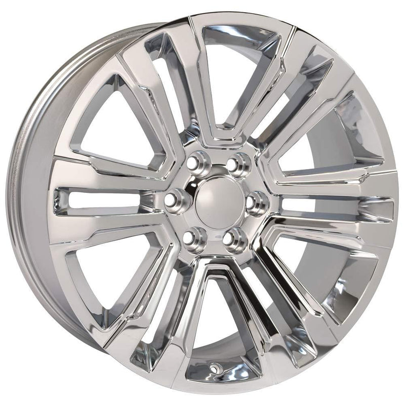 Wheel 22in Replica CV44 fits GMC Yukon 22x9 Chrome
