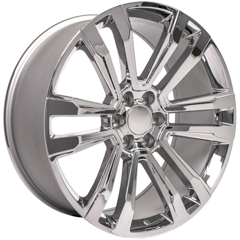 Wheel 24in Replica CV44 fits GMC Sierra Denali 24x10 Chrome