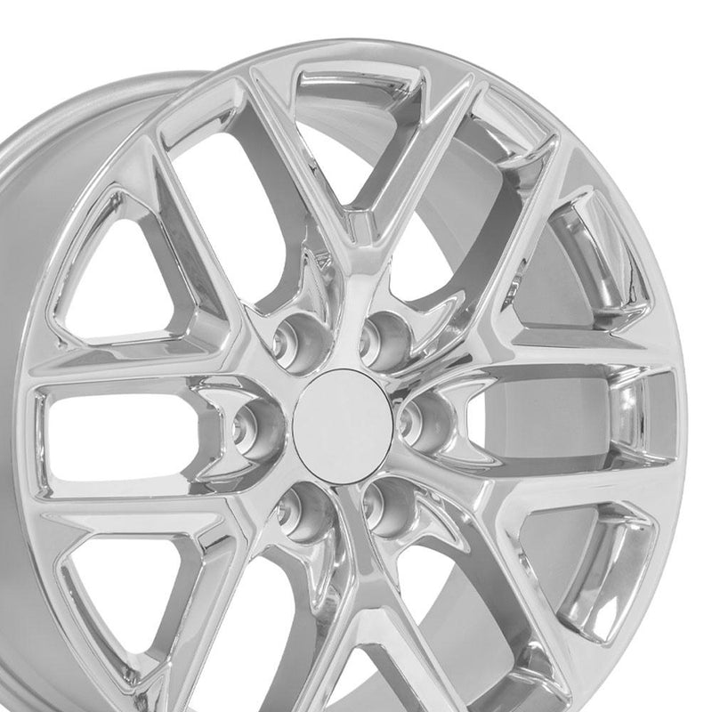 Wheel 20in Replica CV62 fits Chevrolet Silverado 20x9 Chrome