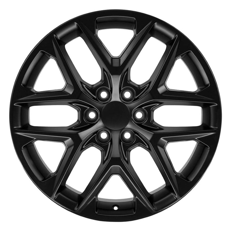 Wheel 22in Replica CV62 fits Chevrolet Silverado 22x9 Gloss Black