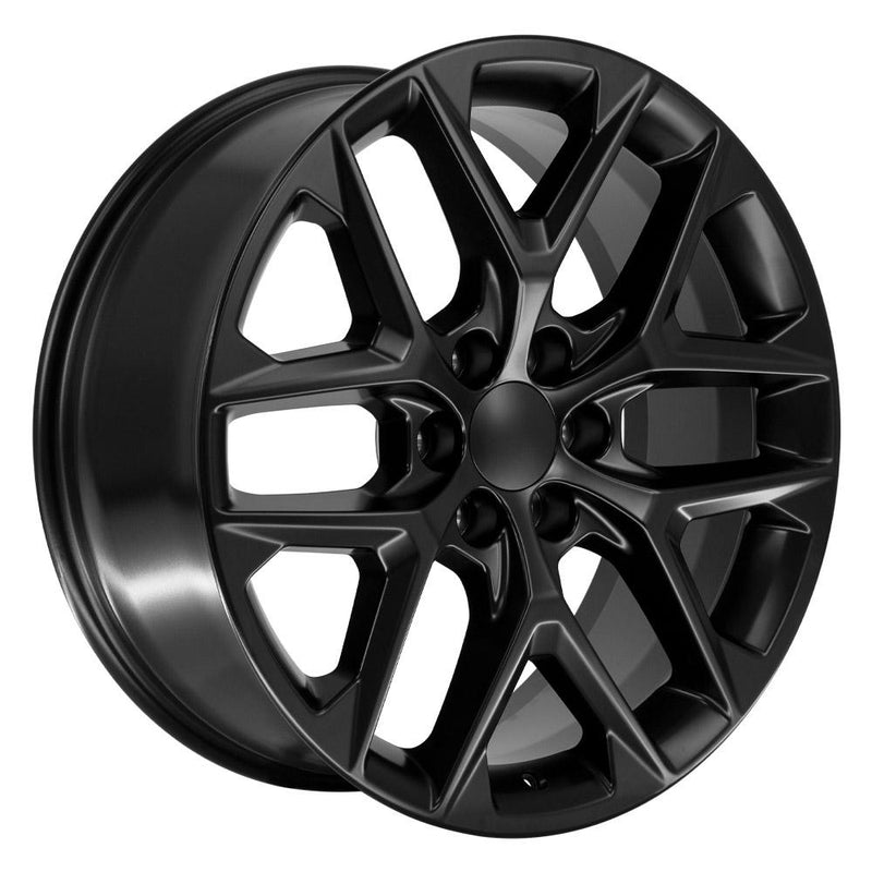 Wheel 22in Replica CV62 fits Chevrolet Silverado 22x9 Gloss Black