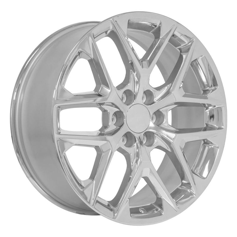 Wheel 22in Replica CV62 fits Chevrolet Silverado 22x9 Chrome