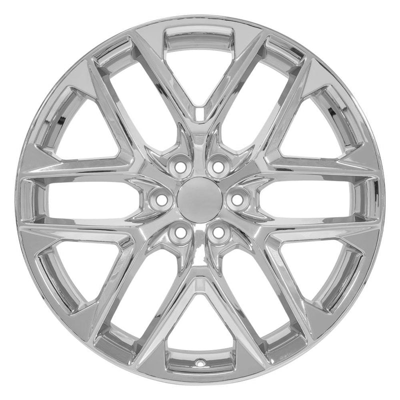 Wheel 24in Replica CV62 fits Chevrolet Silverado 24x10 Chrome