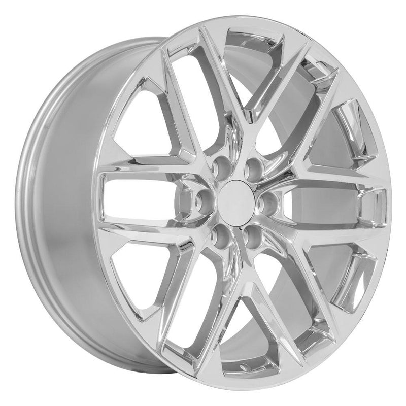 Wheel 24in Replica CV62 fits Chevrolet Silverado 24x10 Chrome