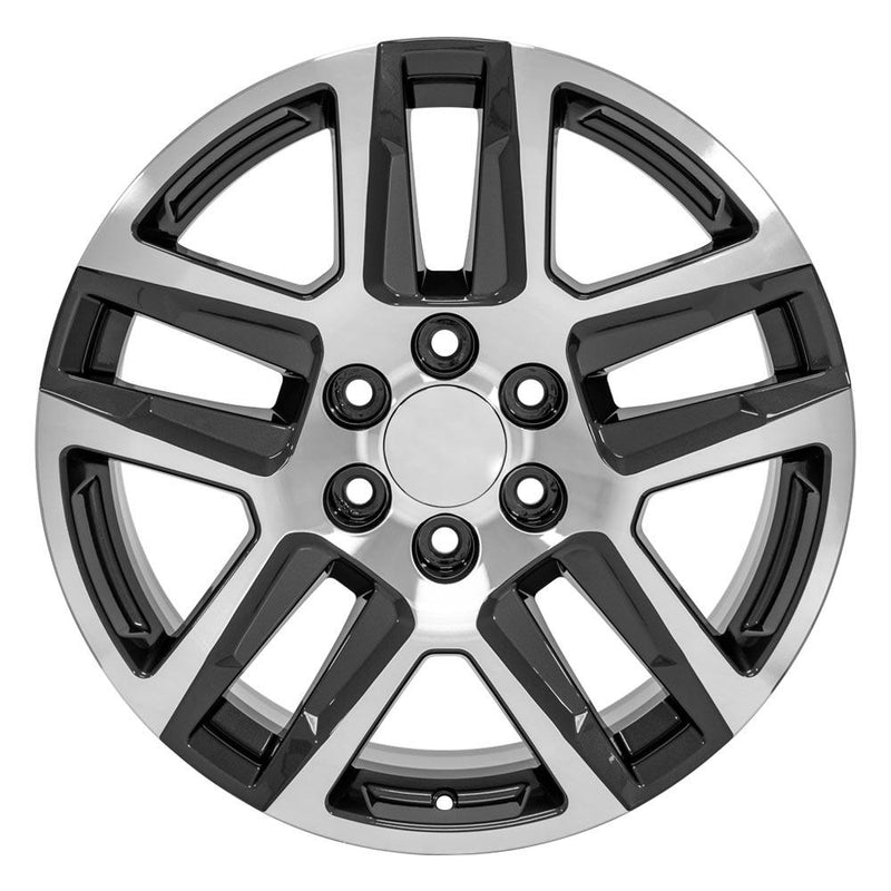 Wheel 20in Replica CV63 fits Chevrolet Silverado 1500 20x9 Gunmetal Machined