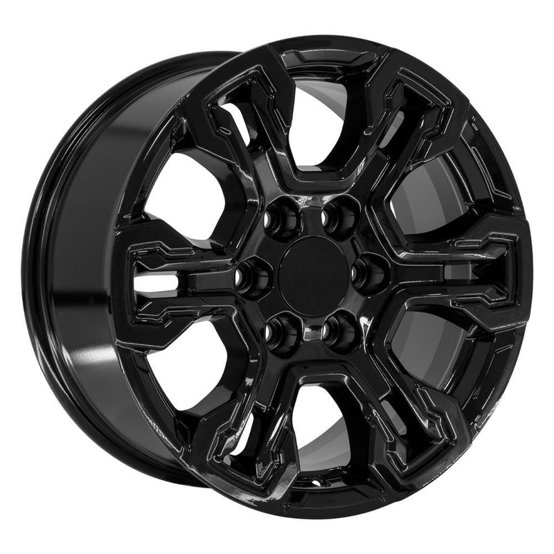 Wheel 18in Replica CV65 fits Chevrolet Silverado 18x8.5 Gloss Black