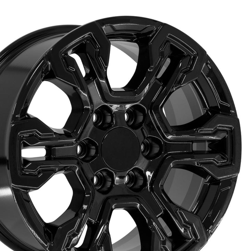 Wheel 18in Replica CV65 fits Chevrolet Silverado 18x8.5 Gloss Black