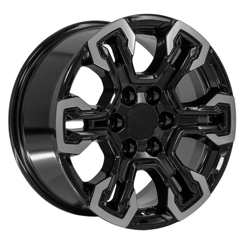 Wheel 18in Replica CV65 fits Chevrolet Silverado 18x8.5 Gloss Black