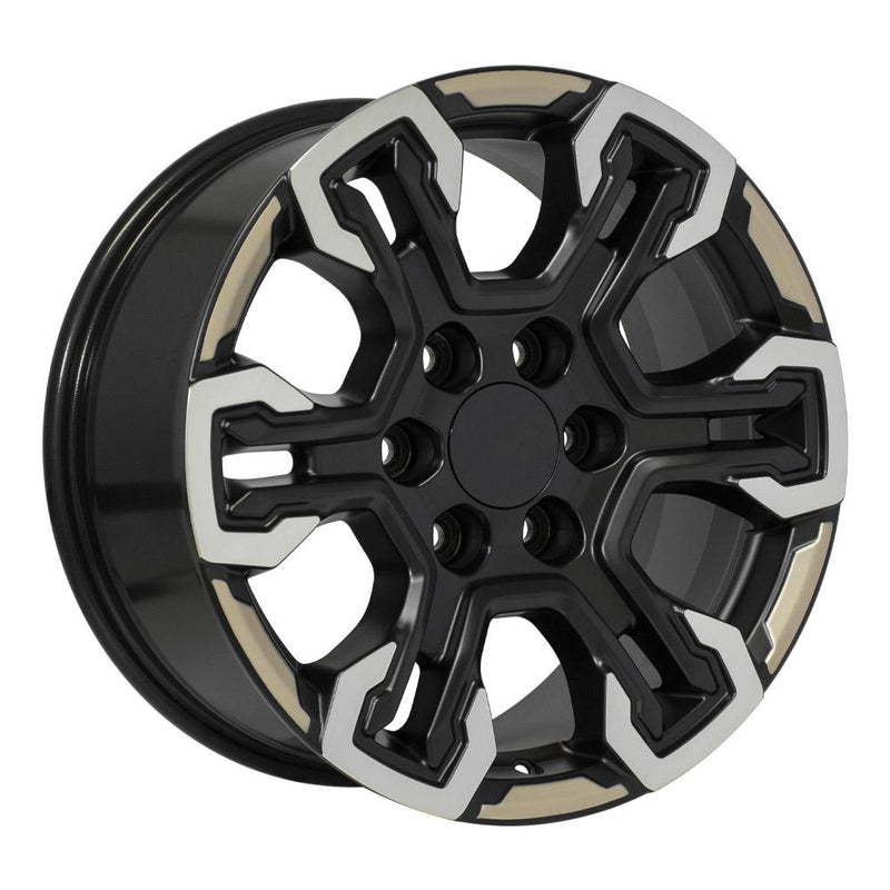 Wheel 18in Replica CV65 fits Chevrolet Silverado 18x8.5 Gloss Black