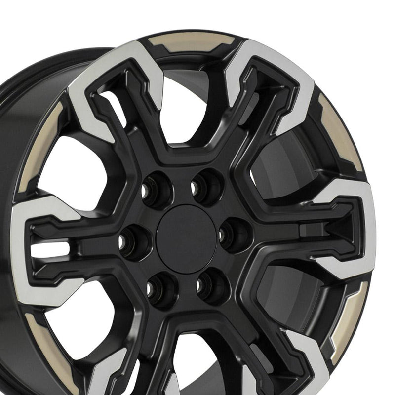 Wheel 18in Replica CV65 fits Chevrolet Silverado 18x8.5 Gloss Black