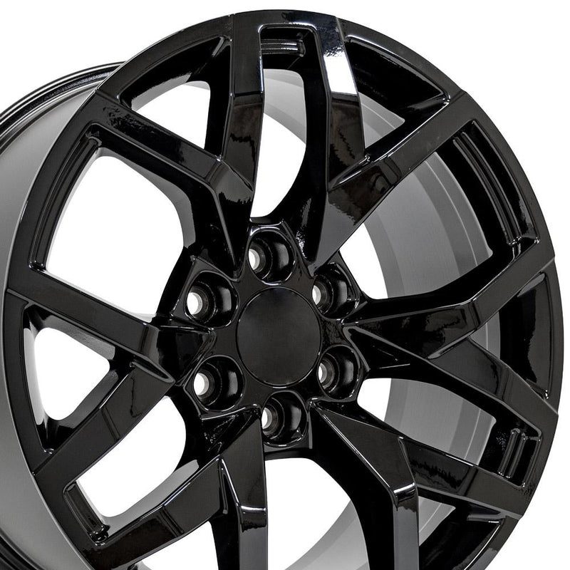 Wheel 20in Replica CV66 fits Chevrolet Suburban 1500 20x9 Gloss Black