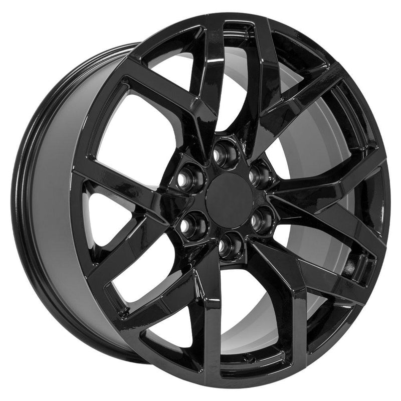 Wheel 22in Replica CV66 fits Chevrolet Suburban 1500 22x9 Gloss Black