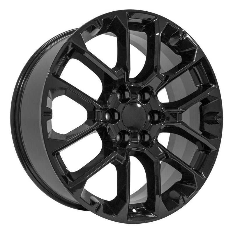Wheel 22in Replica CV67 fits Chevrolet Suburban 1500 22x9 Gloss Black