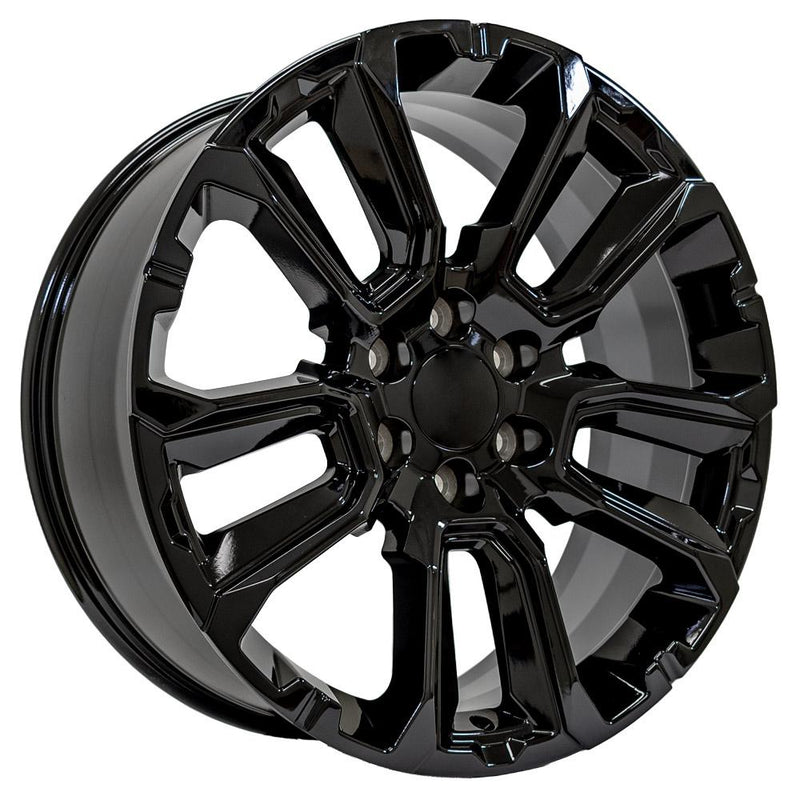 Wheel 22in Replica CV68 fits Chevrolet Suburban 1500 22x9 Gloss Black