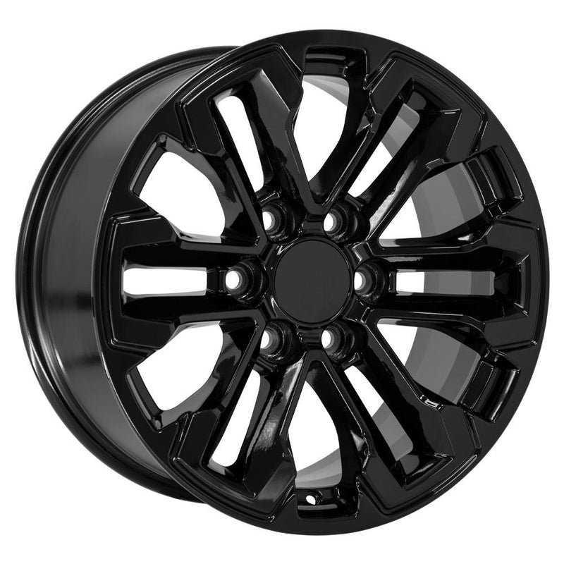Wheel 18in Replica CV69 fits Chevrolet Silverado 18x8.5 Gloss Black